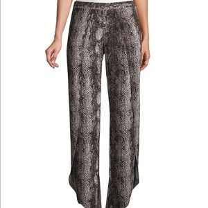 Snakeskin Print Pants